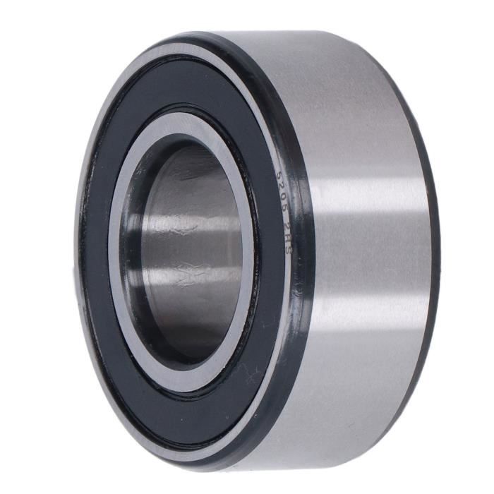 Roulement à Billes Scellé Double Rangée Caltric 5206-2RS - Dimensions 30x62,2x23,8 Mm