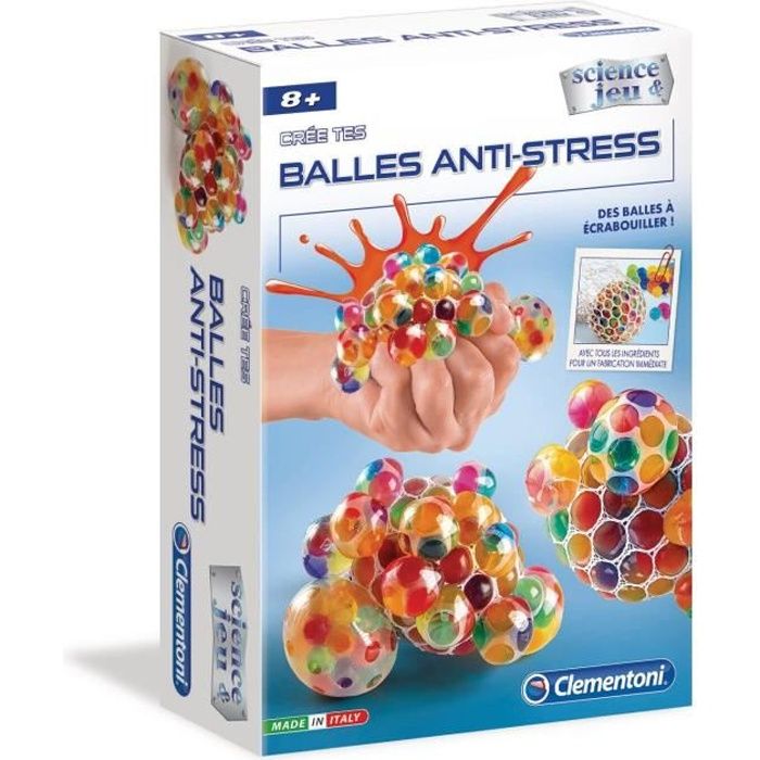 CLEMENTONI Science & Jeu - Crée tes balles anti-stress - Jeu scientifique -  Cdiscount Jeux - Jouets