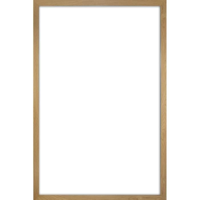 Cadre pour poster en plastique effet bois clair - grand format 61 x 91.5cm  - Cdiscount Maison