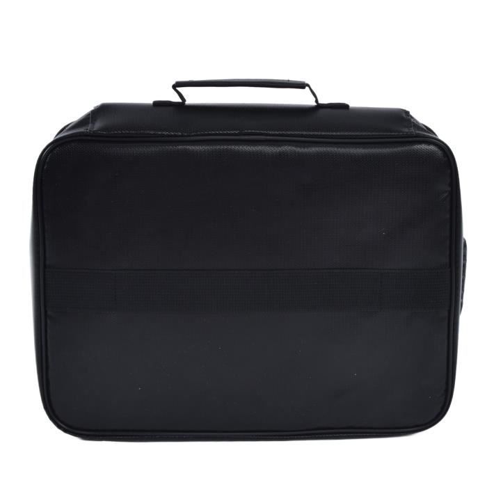 Organisateur Documents Ignifuge Et Étanche Zimoer – Boîte Avec Serrure 3 Chiffres, 36x27x10 Cm, Protection Feu & Eau