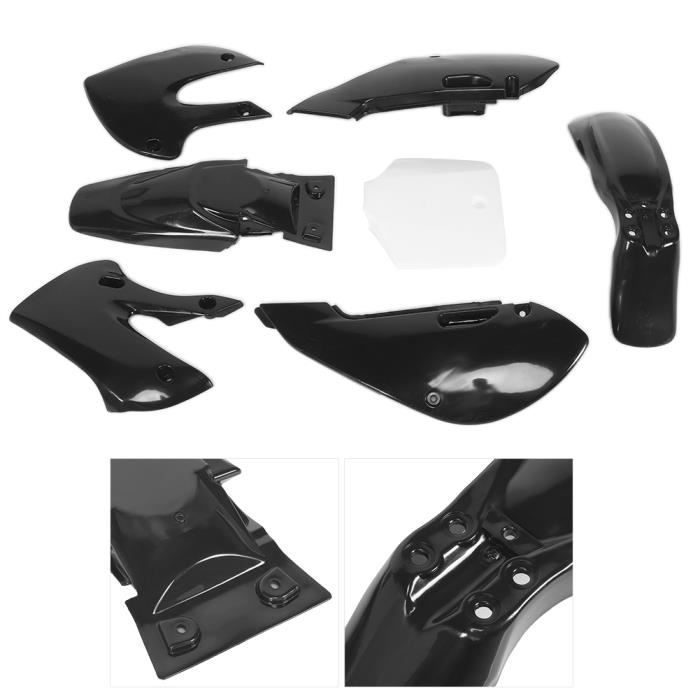 Kit Carénage Pour Moteur 47/49cc 2 Temps - Dirt Bike / Pocket Bike Enfants - Inclut Réservoir Et Siège