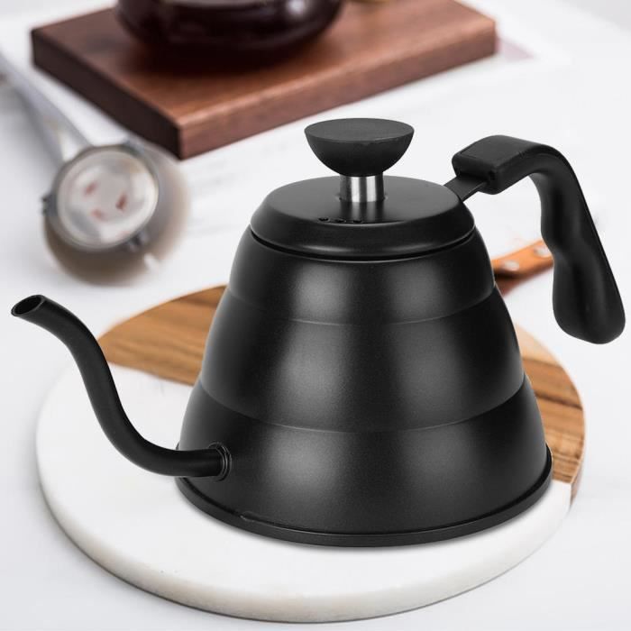 Bouilloire à café EJ.LIFE 1L en acier inoxydable 304 avec système anti ...