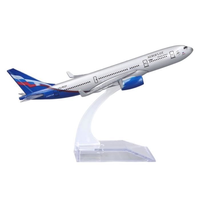 Maquette Avion Décoration Salon Bureau 1:400 16cm A350 Air Mauritius Airplane Model Alloy Simulation Avion Alliage Composite Décoration