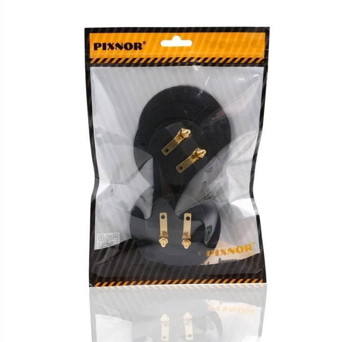 2 Borniers De Connexion Haut-parleur Uxcell - 3,5 Pouces, Noir, 2 Terminaux