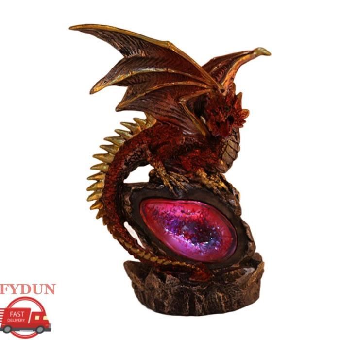 Grande Statue Dragon En Résine – Haute Qualité – Occasion