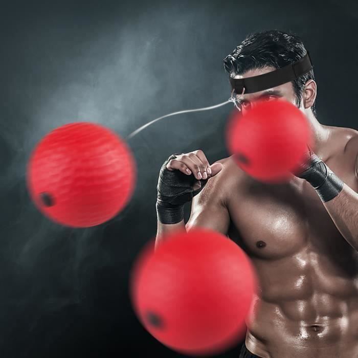 Balles réflexes pour l'entraînement de boxe, balle de réaction pour la boxe, kit de balle de réaction pour la boxe pour enfants, équipement Balles réflexes pour l'entraînement de boxe, balle de réaction pour la boxe, kit de balle de réaction pour la boxe pour enfants, équipement