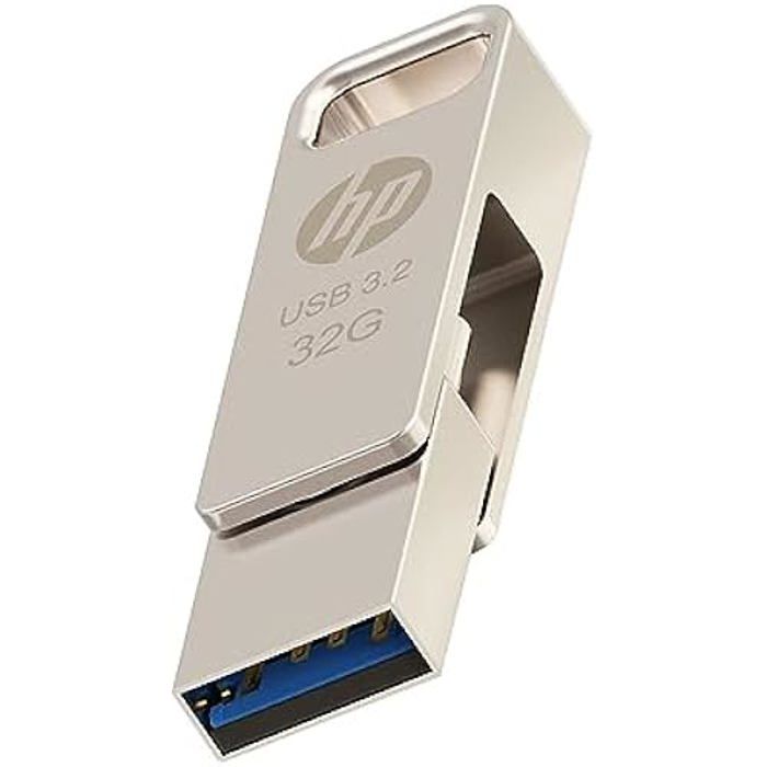 Clé USB - HP x206c - 32 Go - USB 3.2 Type-C/Type-A - OTG Android