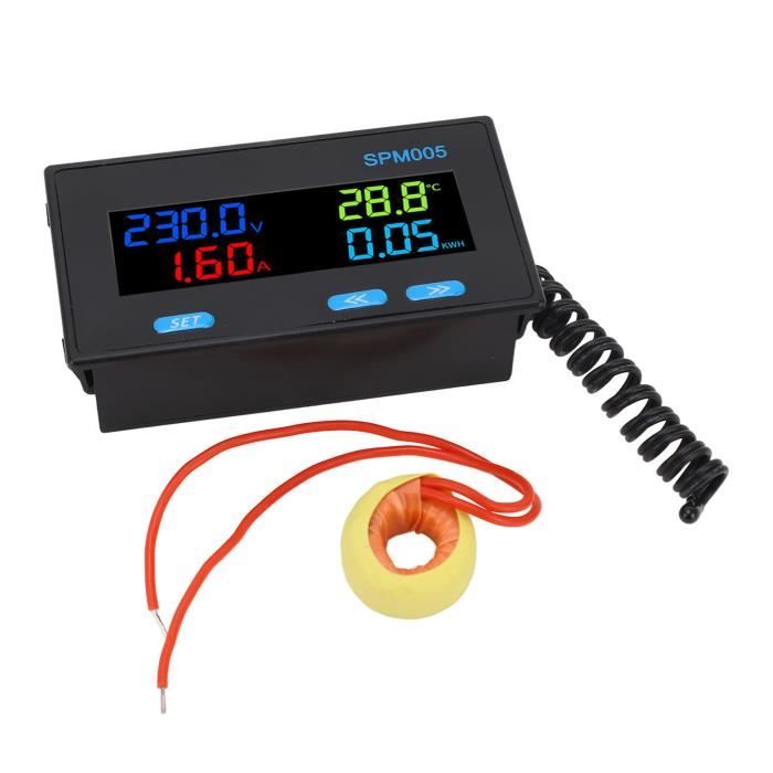 EBTOOLS Jauge Ampèremètre Voltmètre 12V 52mm 60-0-60A - Instrument Tableau De Bord Voiture
