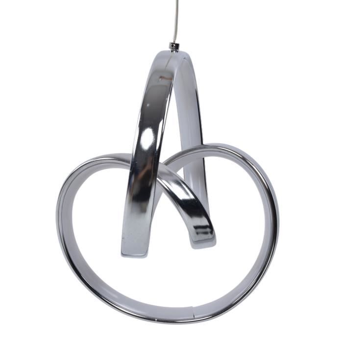 Plafonnier LED Lampe à suspension Éclairage de couloir Lustre de salon Plastique