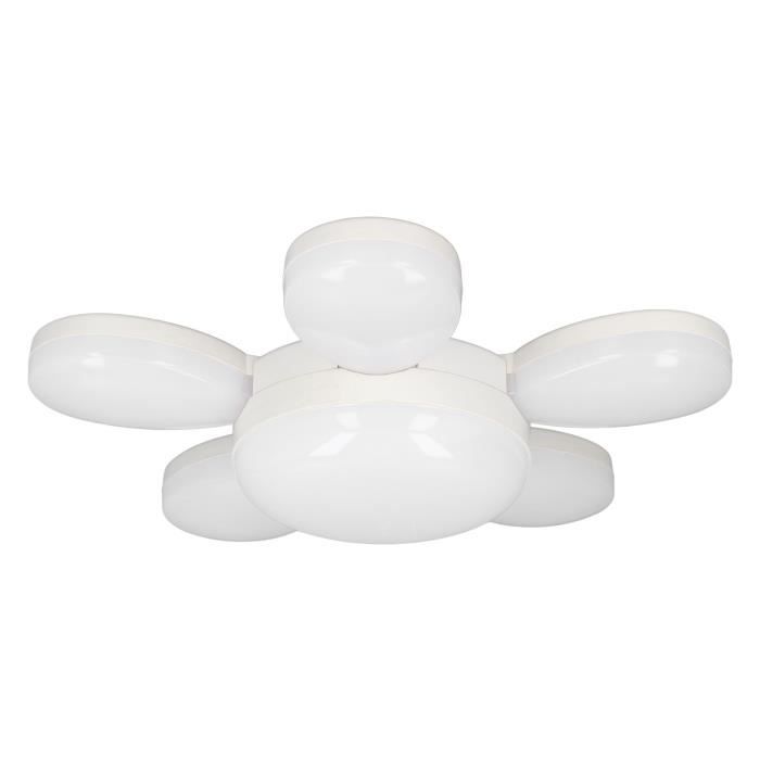 TimjAn Plafonnier LED Hexagonal En Nid D'abeille, Blanc Pur