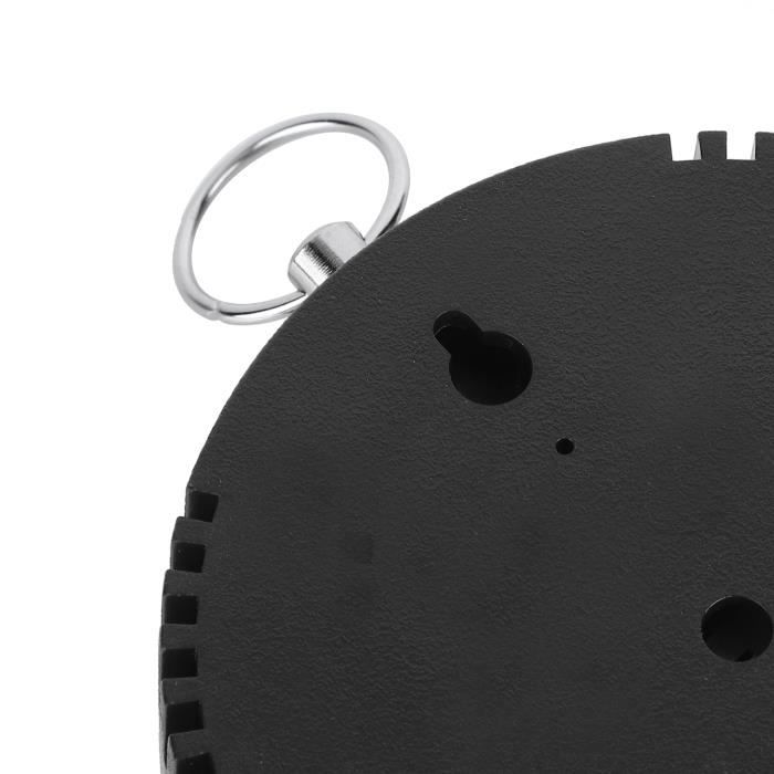 Hygromètre Thermomètre Baromètre Mural Asudaro 90 Mm – Rond Métal Élégant Intérieur Extérieur – Mesure Précise Température Humidité Pression