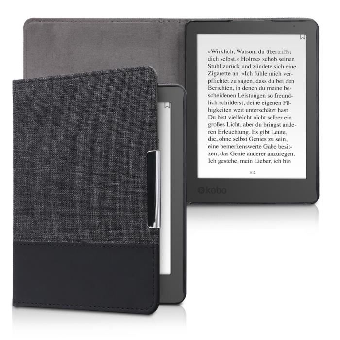 Étui Avec Rabat Pour Liseuse Kobo Aura Edition 2 - Marque Kwmobile - Neuf