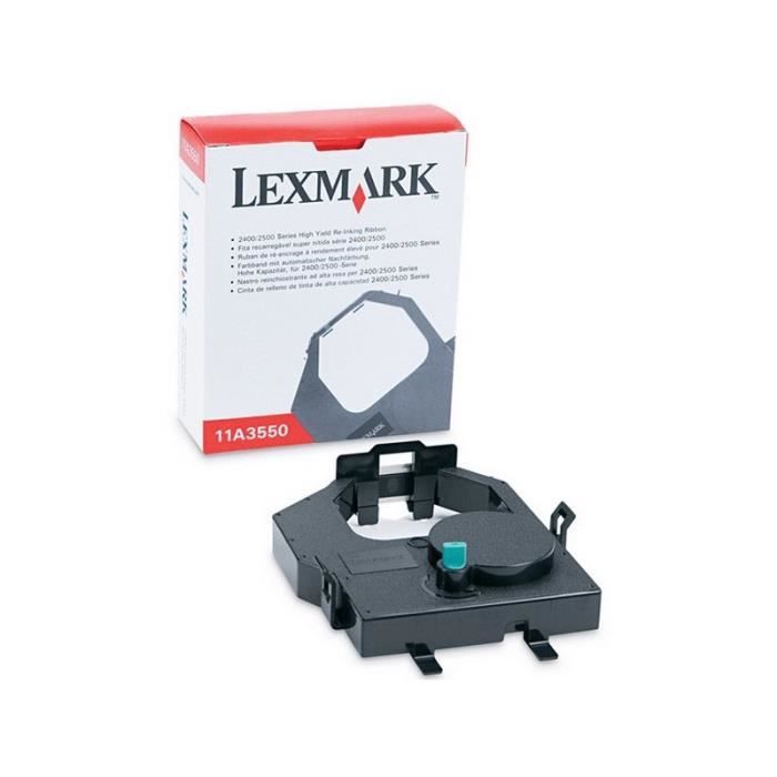 Ruban de réencrage LEXMARK 25XX+ 25xx 24xx 8 millions de caractères - vue 2