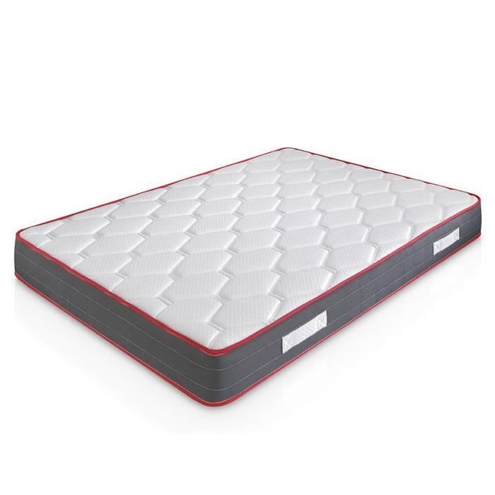 Matelas à mémoire de forme ERGO-CONFORT 150x190 cm épaisseur Matelas à mémoire de forme ERGO-CONFORT 150x190 cm épaisseur