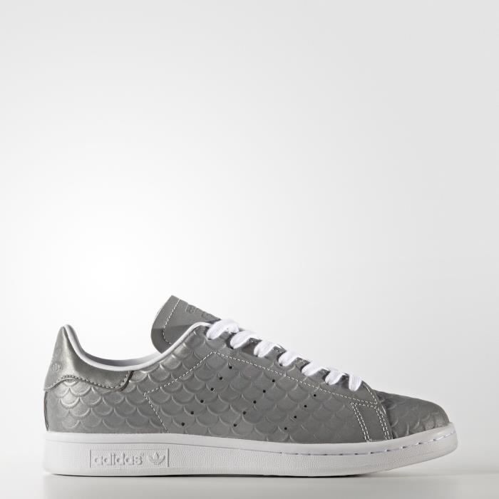 stan smith femme gris argent