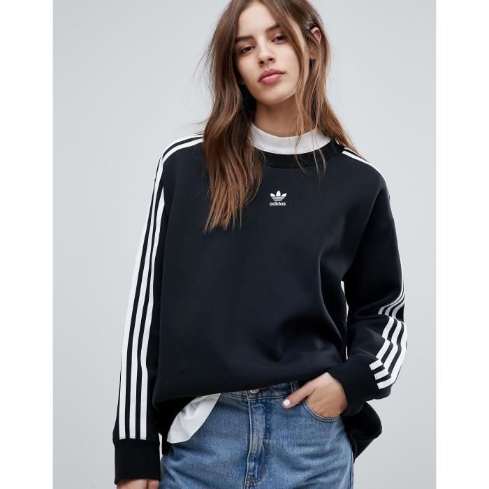 sweat adidas trois bandes