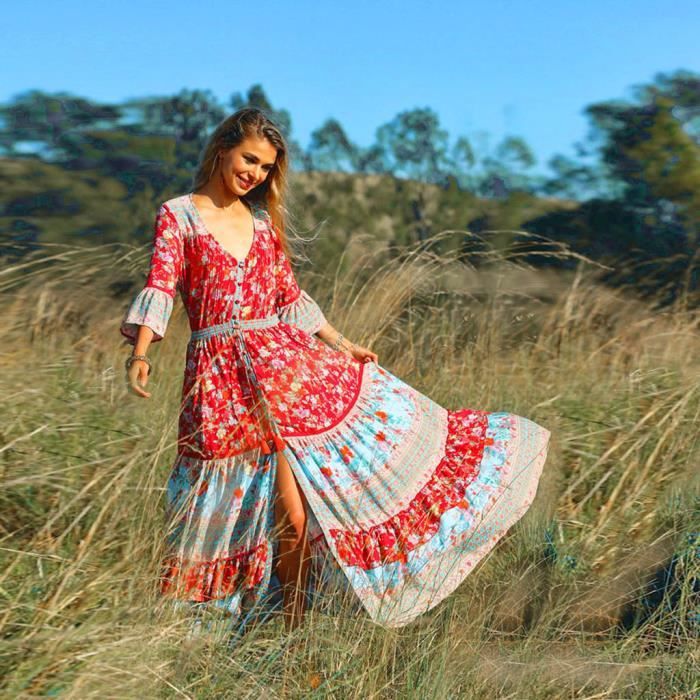 robe bohemienne