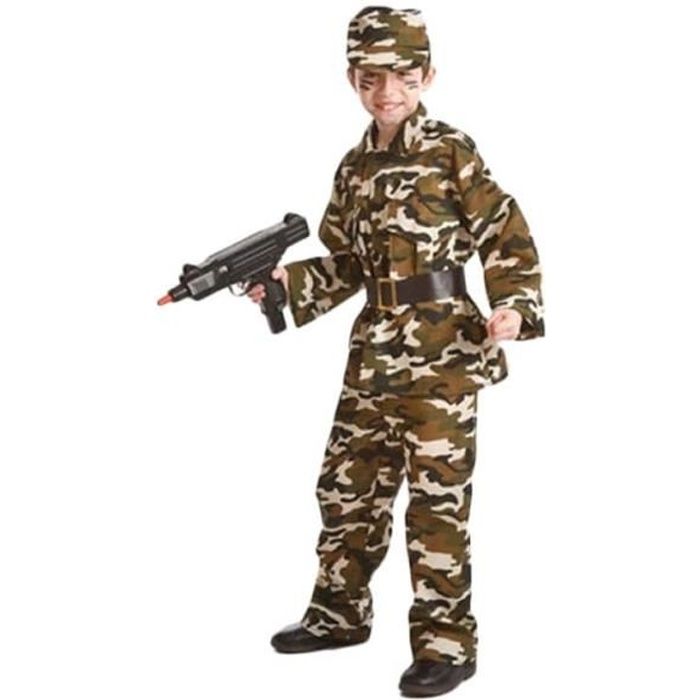 Gilet D'Aventure BTP Pour Enfants - Costume De Soldat Militaire