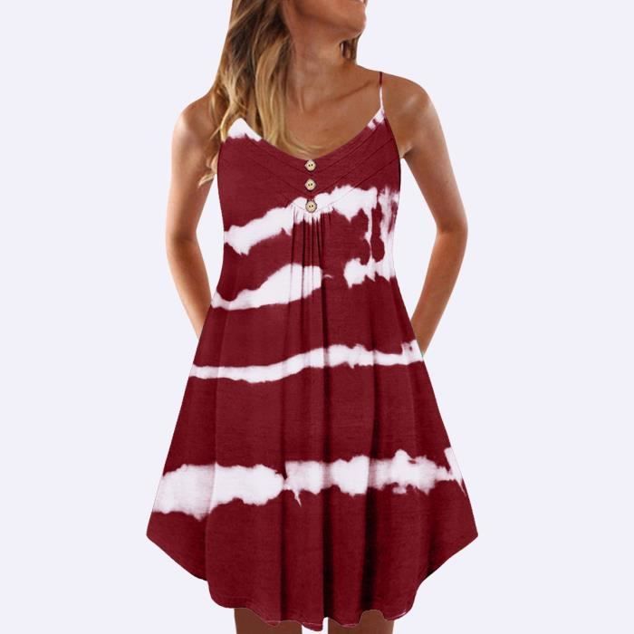 robe droite bretelle