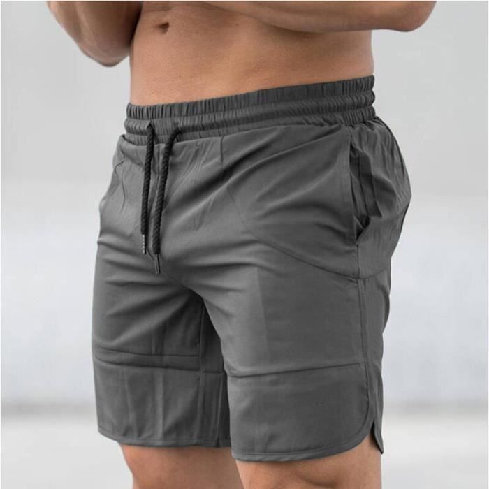 Short De Musculation Pour Hommes – Séchage Rapide, Respirant, Coupe Cargo, Taille Regular