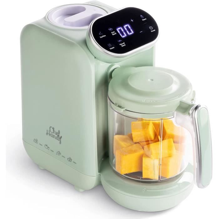 Robot Cuiseur-Mixeur Hoapin Pour Bébé - Cuisson Vapeur, Mixage, Stérilisation - 350W, 250ml