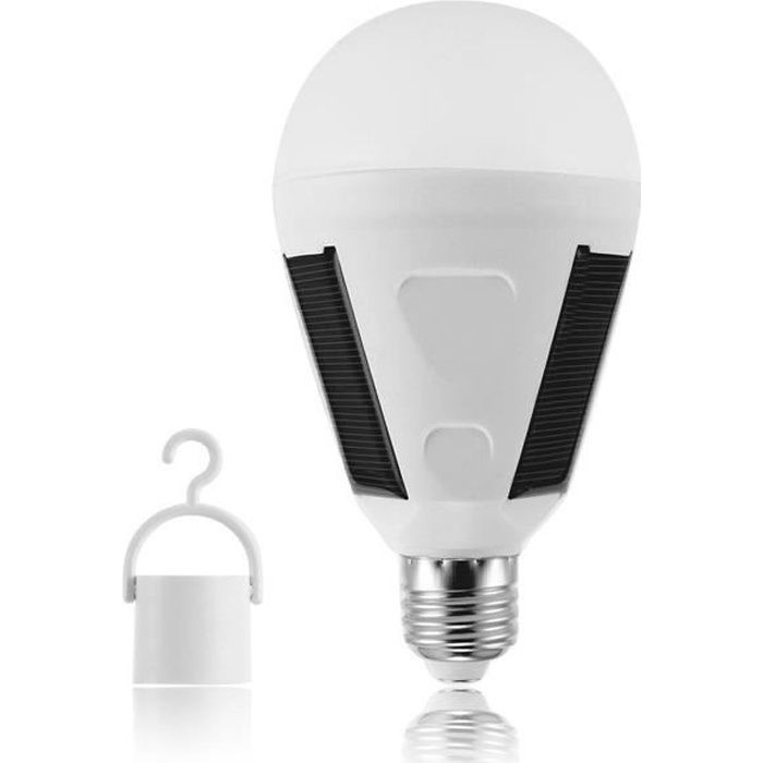7W E27 Ampoule Solaire À Visser Cdiscount Maison