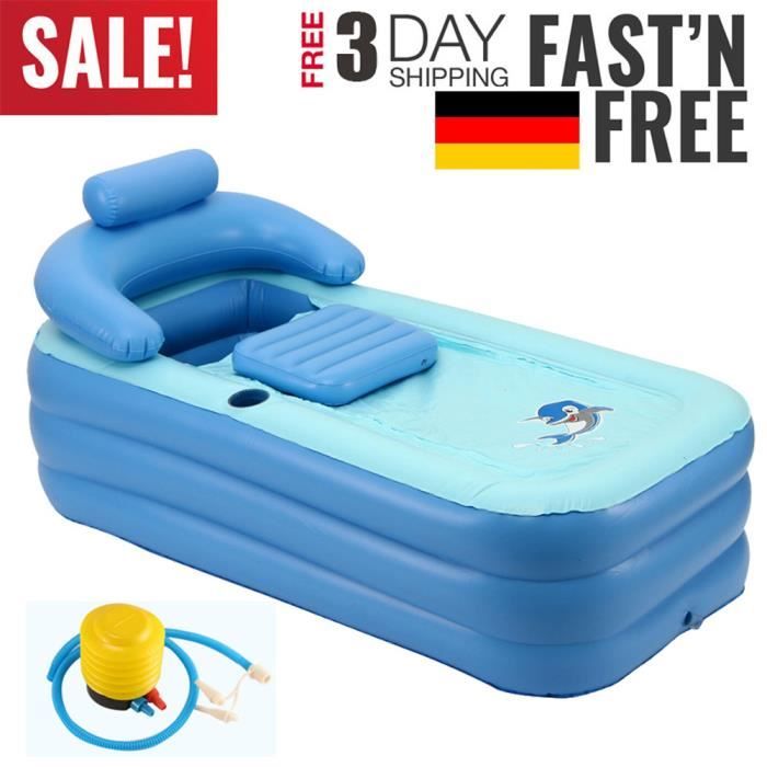 Intime Pliable Gonflable Adultes Chauds Baignoire, Enfants Piscine