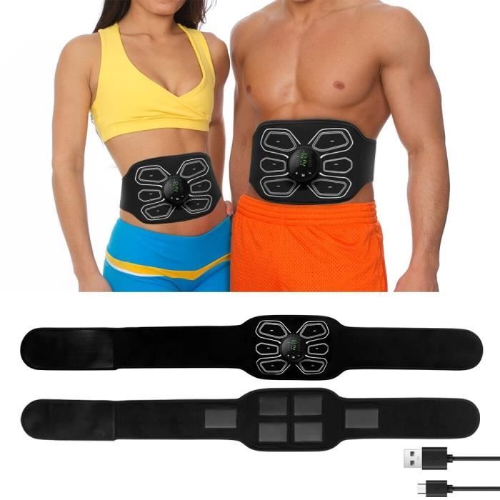 Stimulateur de muscle sans fil EMS, entraîneur de fitness intelligent pour abdominaux, sseur Stimulateur de muscle sans fil EMS, entraîneur de fitness intelligent pour abdominaux, sseur