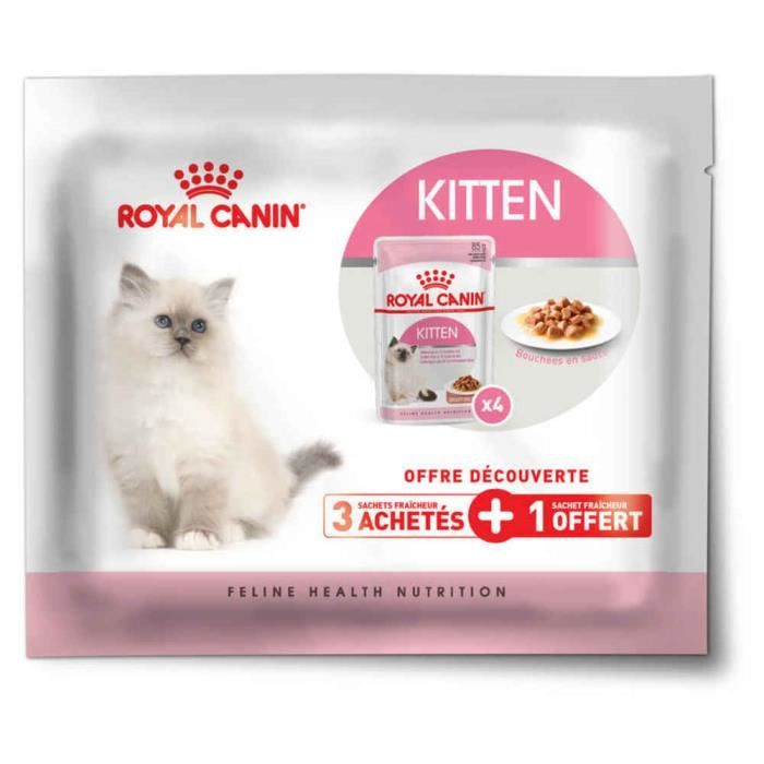 Kitten Sauce - Sachet fraîcheur pour chaton