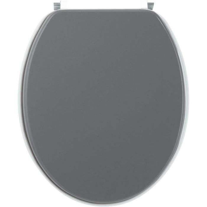 Wirquin 20722726 - Sedile WC Color Line Woody, colore: Blu opaco