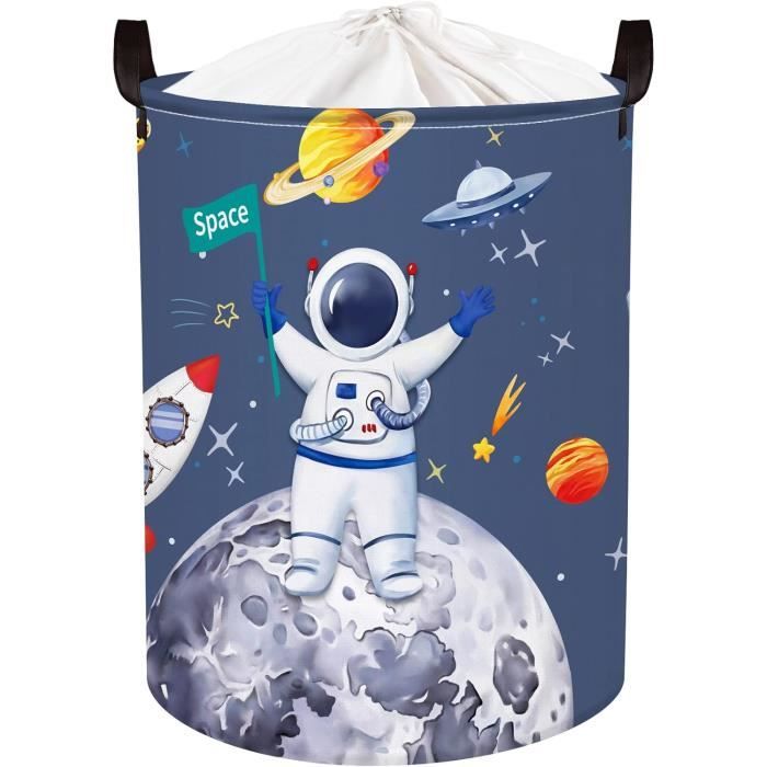 Clastyle 45L Grand Corbeilles à Linge Bleu Loutre Animal Pour Garçon Fille avec Poignée Paniers à Linge Sale Repliable Vêtements Jouets avec Couvercle Pour Salle de Bain Chambre à Coucher