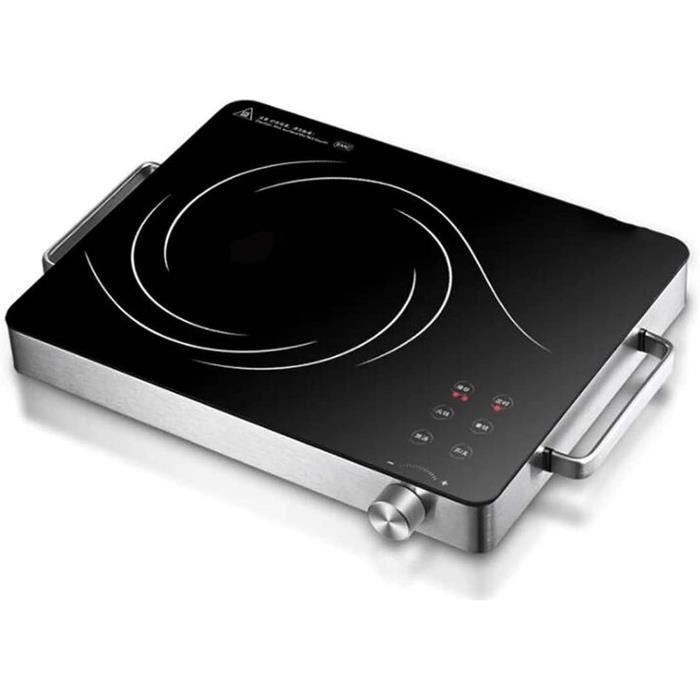 Table Induction Klarstein 2 Plaques 3500W - Mobile, Pour Camping Et Maison - Commandes Tactiles, Sécurité Enfant
