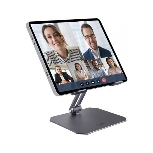 Support Mural Inclinable 180° Aluminium Pour Tablette 13-28 Cm – Bras Articulés