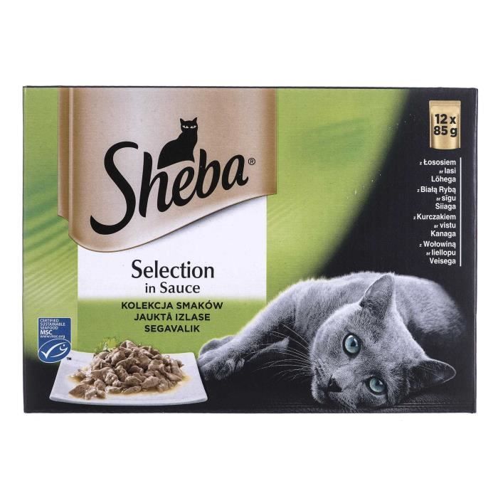 Comparer les prix de Nourriture humide pour chats Sheba 85g