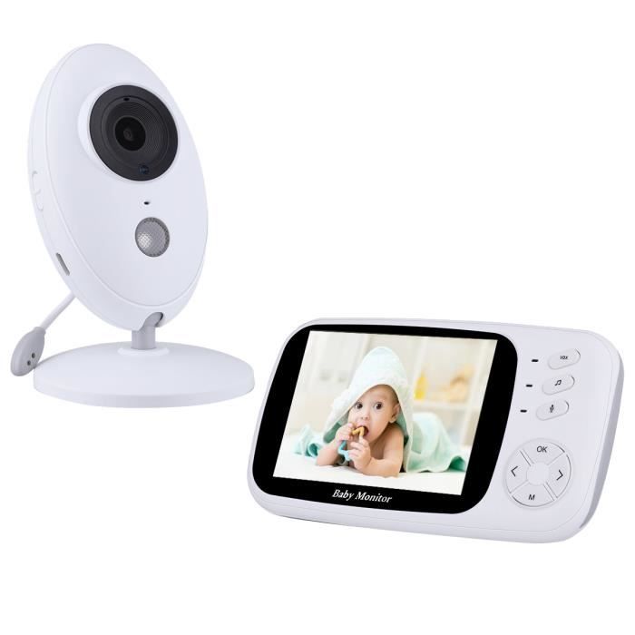 BOIFUN Babyphone Caméra, Camera Bebe VOX Vision Nocturne Communication  Bidirectionnelle Capteur de Température Rechargeable - Cdiscount Bricolage