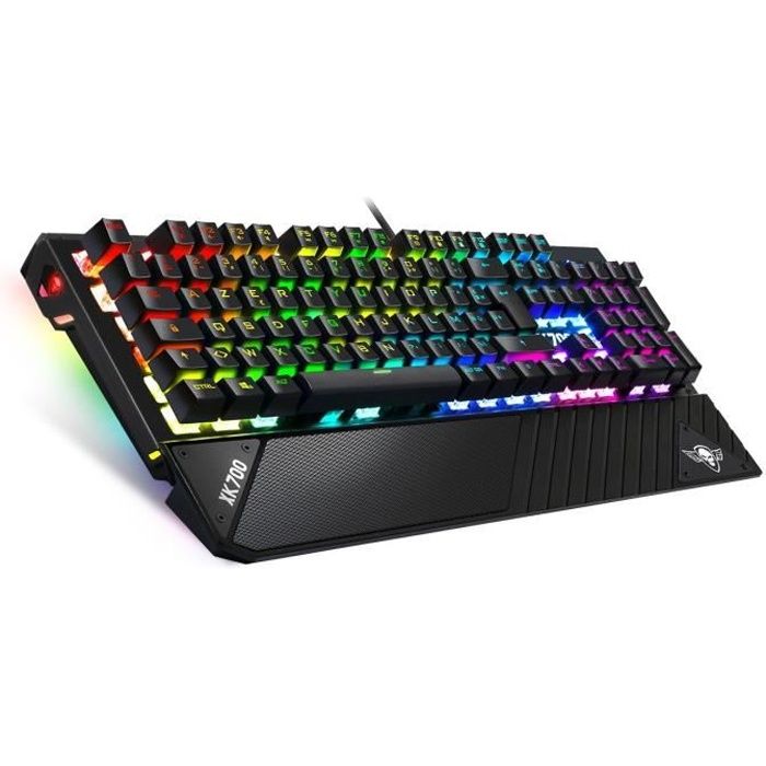 SPIRIT OF GAMER Clavier mécanique K700 - AZERTY - Cdiscount Informatique