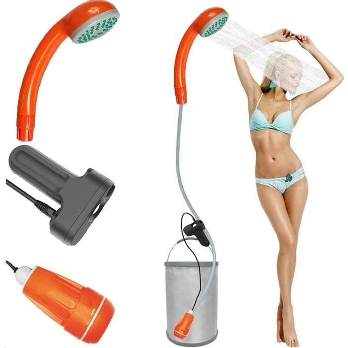Douchette Portable Rechargeable Pour Camping - Douche Externe Puissante Batterie - Neuf