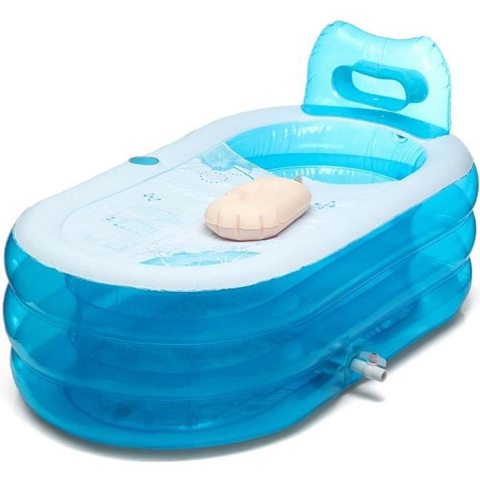 Tempsa Baignoire Gonflable Portable Adulte Enfant 1450x800x450mm Grand Pompe A Main Achat Vente Baignoire 6112235364438 Soldes Sur Cdiscount Des Le 20 Janvier Cdiscount