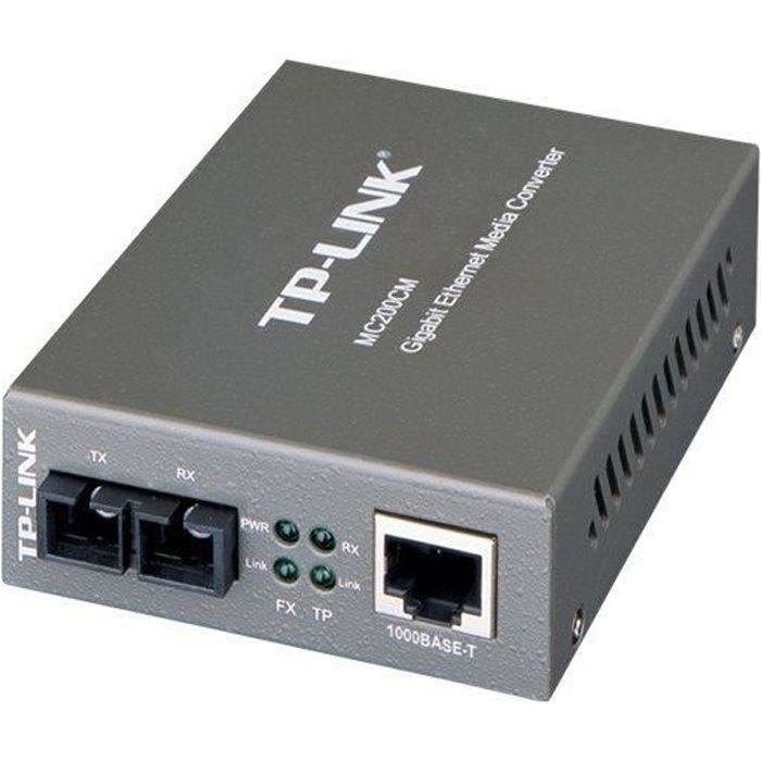 TPLINK CONVERTISEUR FIBRE MULTIMODE MC200CM