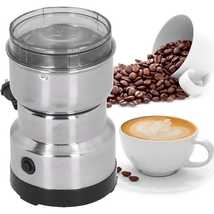Moulin à café électrique avec lames en acier inoxydable - -boutique Moulin à café électrique avec lames en acier inoxydable - -boutique