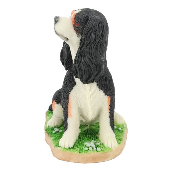 VGEBY Figurines de chiens de chasse en résine Hound Dog Modèle Réaliste