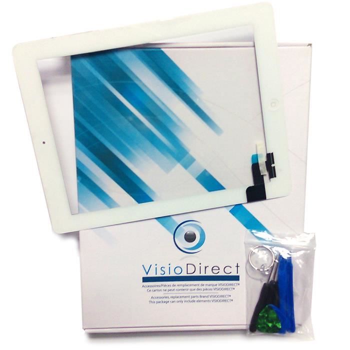 Vente Ecran PC Vitre ecran tactile pour iPad 3 blanc + outils pas cher Vente Ecran PC Vitre ecran tactile pour iPad 3 blanc + outils pas cher