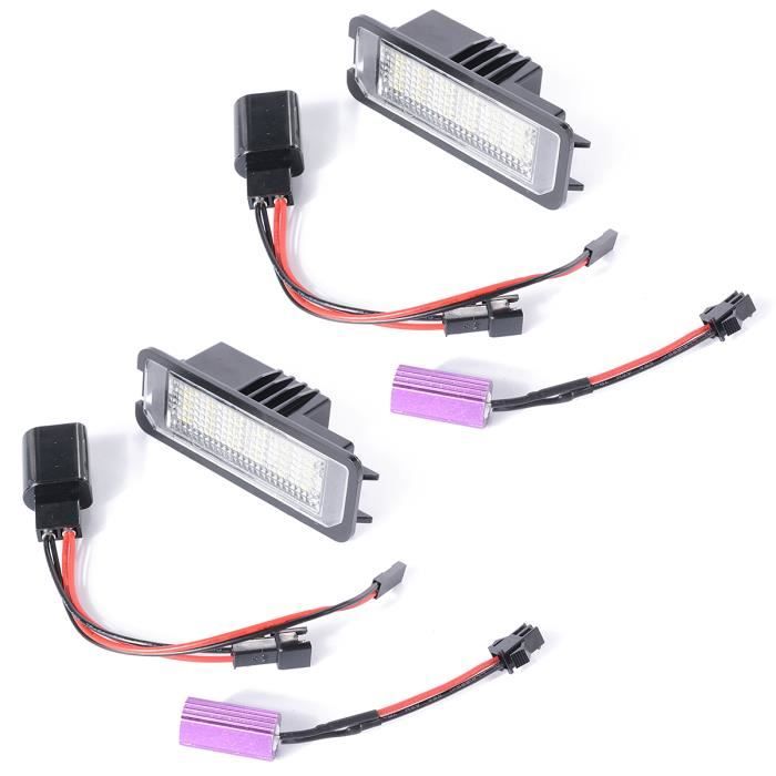 Feux Arrière LED Avec Éclairage De Plaque Pour Mercedes CLK W209 – Modèle AMG