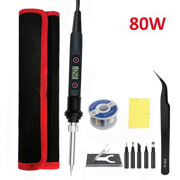 FISHTEC Fer à souder sans fil 8W 450°C, panne fine, 3xAA, fil étain 1mm FISHTEC Fer à souder sans fil 8W 450°C, panne fine, 3xAA, fil étain 1mm