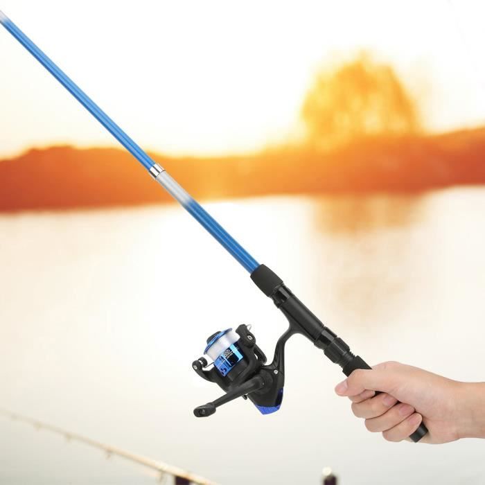 SSyang Moulinet Spinning Ultraléger 5.1:1 Pour Carpe Et Mer – Modèle 200, Résistance 1,5 Kg