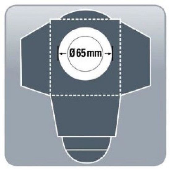 Remplacement sacs pour aspirateurs Einhell TH-VC 1815-Pack de 5