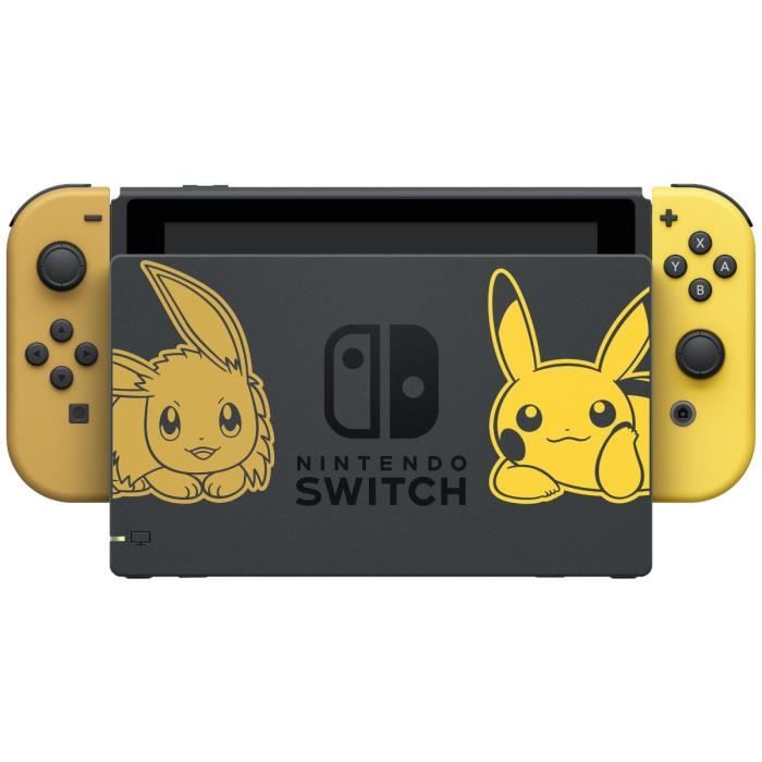Console Nintendo Switch • Édition Limitée Pikachu & Évoli +