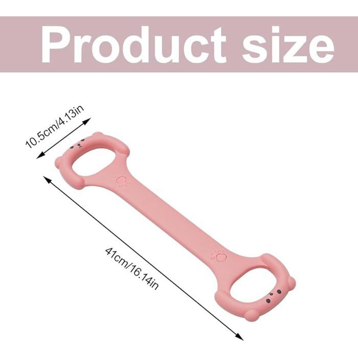 Bande De Résistance élastique En Latex Naturel – Longueur 120 Cm – Poignées Mousse Antidérapantes – Idéale Pour Fitness, Rééducation, Voyage