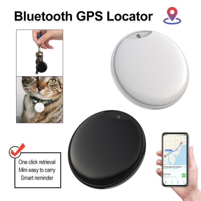 Mini Traceur GPS pour Telephone Smartphone Bluetooth Porte-Clefs Chat Chien  Tracker (NOIR) - GPS - Achat & prix