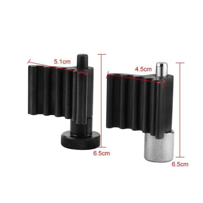 Kit Calage Moteur BOOMSTART 6Pcs Pour VW, Audi 1.2-2.0 TDI | Outil Réglage Distribution Vilebrequin